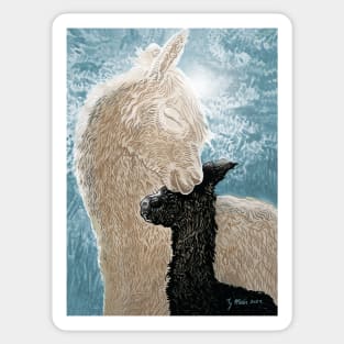 No Drama Mama Llama Sticker